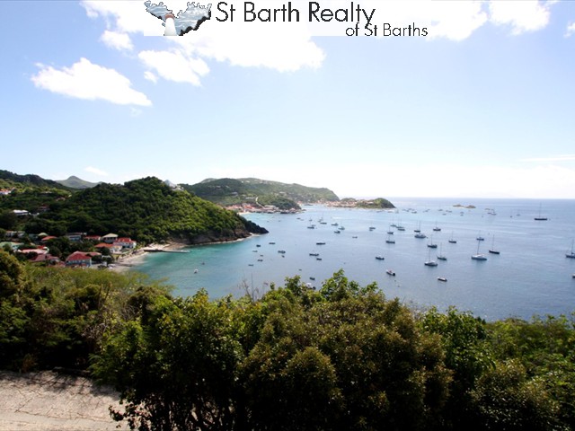 View On The Entrance Of Harbor Of Gustavia<br/>Vue Sur L'Entrée Du Port de Gustavia